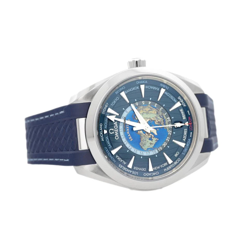 Relógio Omega Seamaster Aqua Terra Worldtimer 43mm