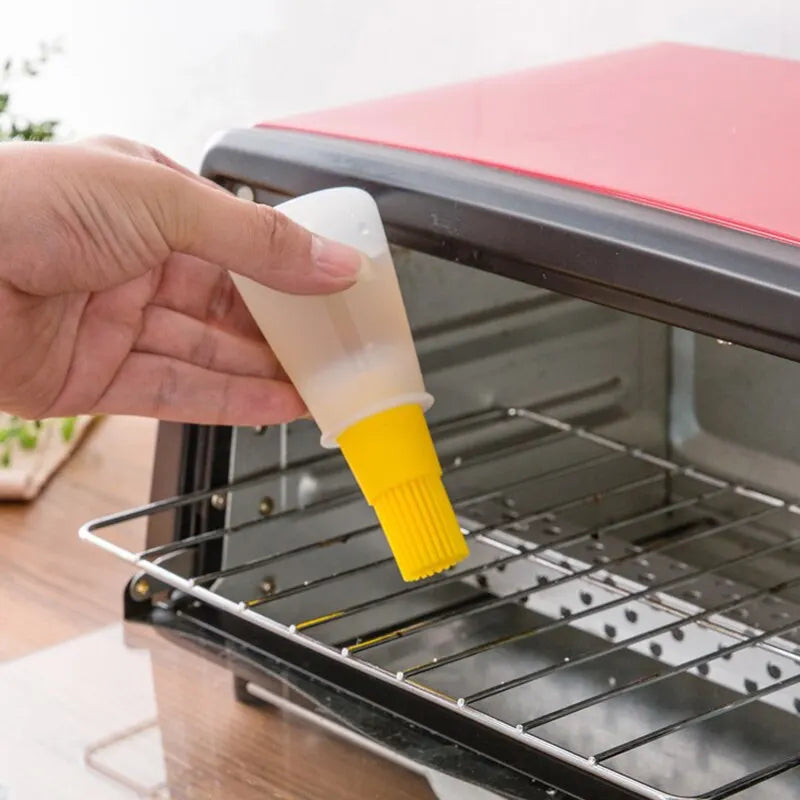 Pincel Silicone com Dosador Integrado