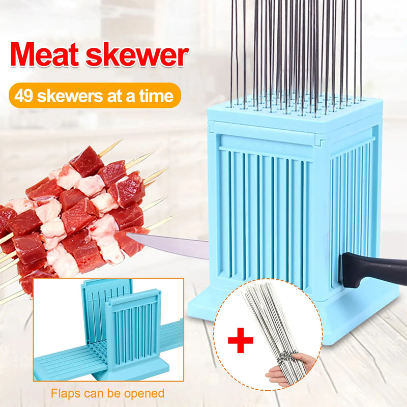 Fábrica prática de espetos de churrasco