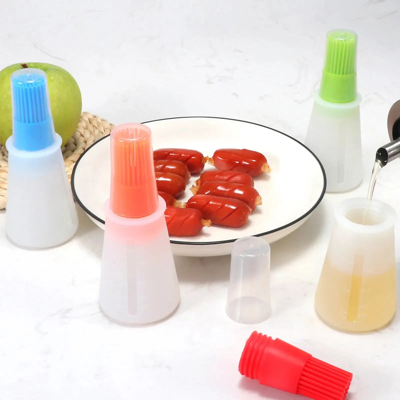 Pincel Silicone com Dosador Integrado