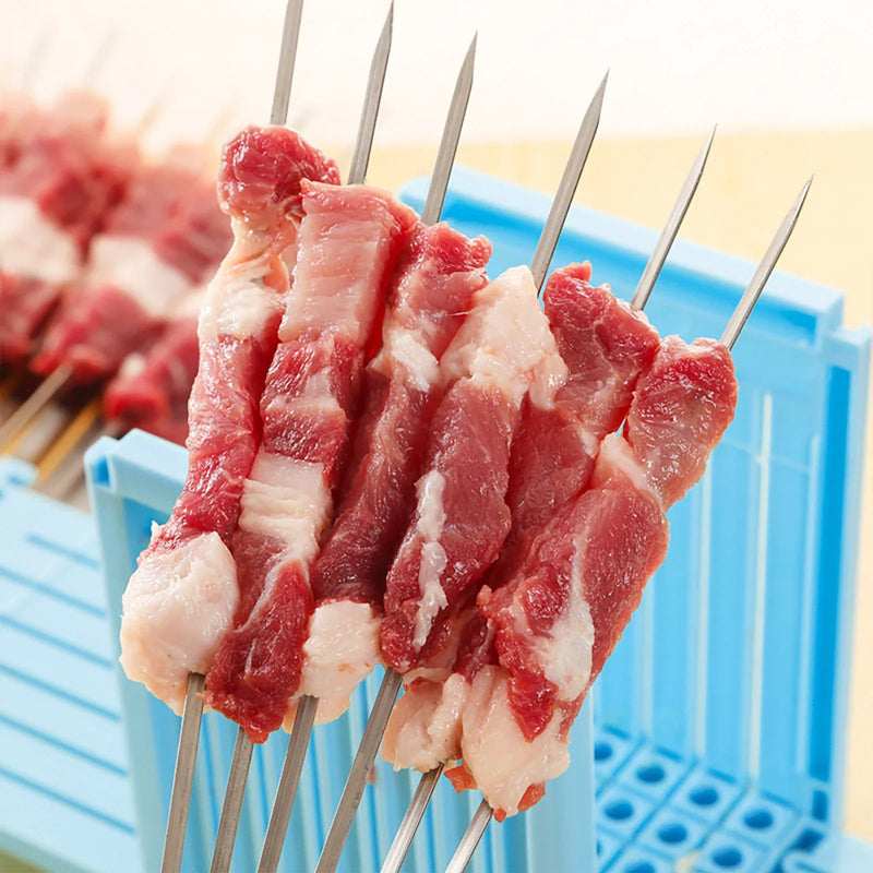 Fábrica prática de espetos de churrasco