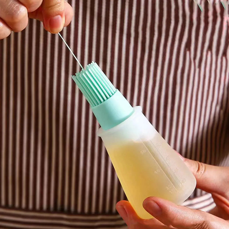Pincel Silicone com Dosador Integrado